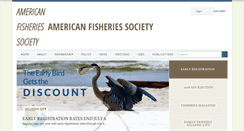 Desktop Screenshot of fisheries.org